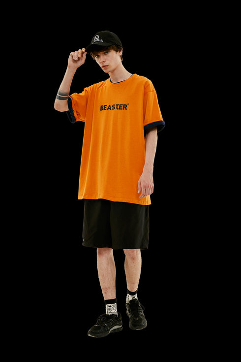 Trendy Letter Print T-shirt - PSYLOS 1, Trendy Letter Print T-shirt, T-Shirt, BEASTER, PSYLOS 1